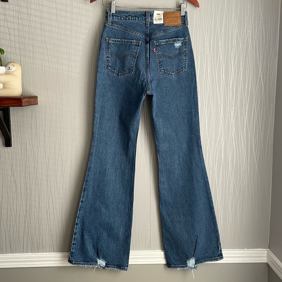 Levi’s 70s High Rise Flare Jeans 25 X 32 - Picture 6 of 13